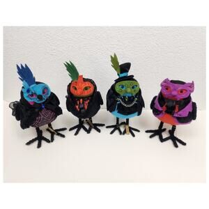 Target 2018 Hyde & EEK! Masquerade Birds Set CITRINE AMETHYST SAPPHIRE & PERIDOT